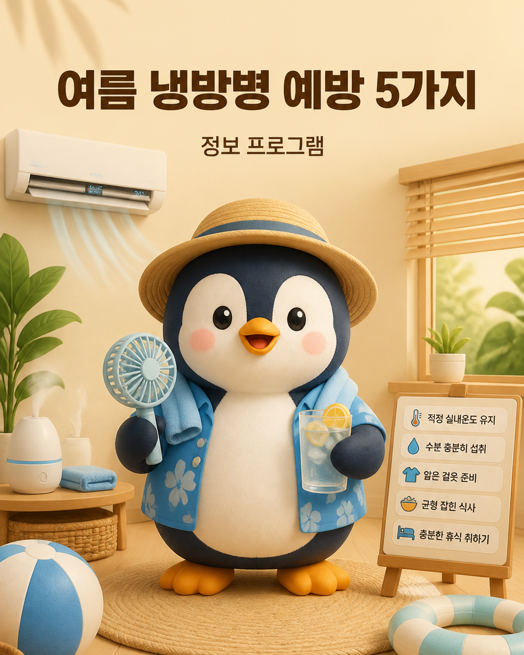 방송픽 여름 냉방병 예방 5가지