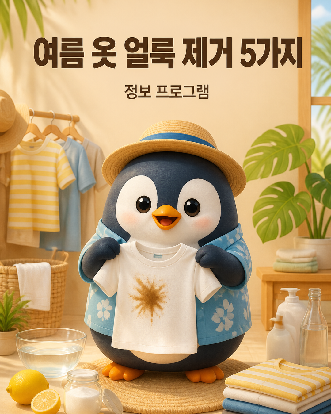 방송픽 여름 옷 얼룩 제거 5가지