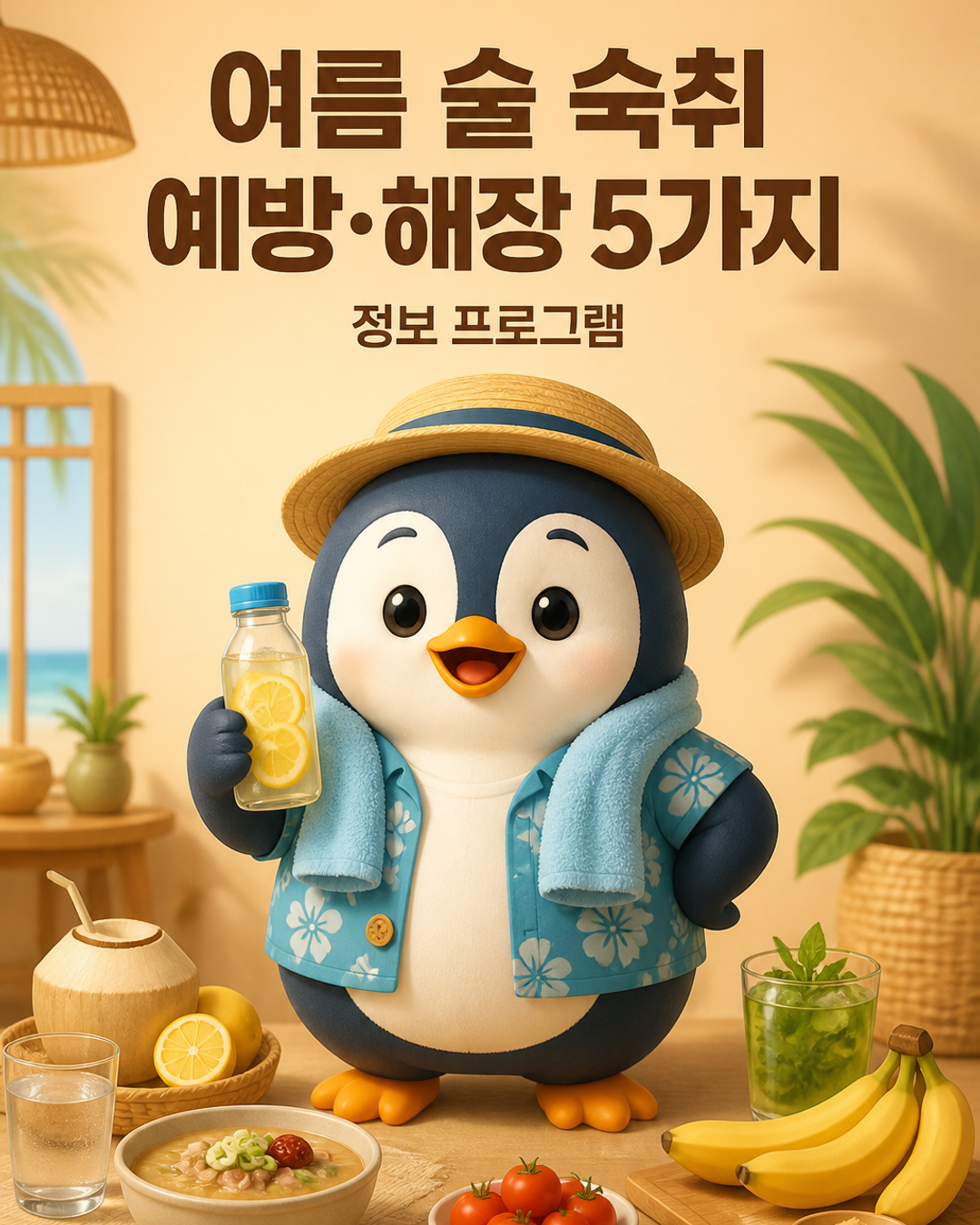방송픽 여름 술 숙취 예방·해장 5가지