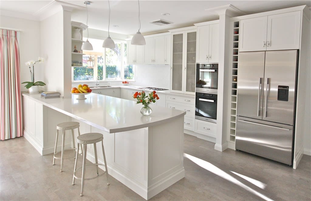 Clamshell Kitchen Worktop Caesarstone Project Marble