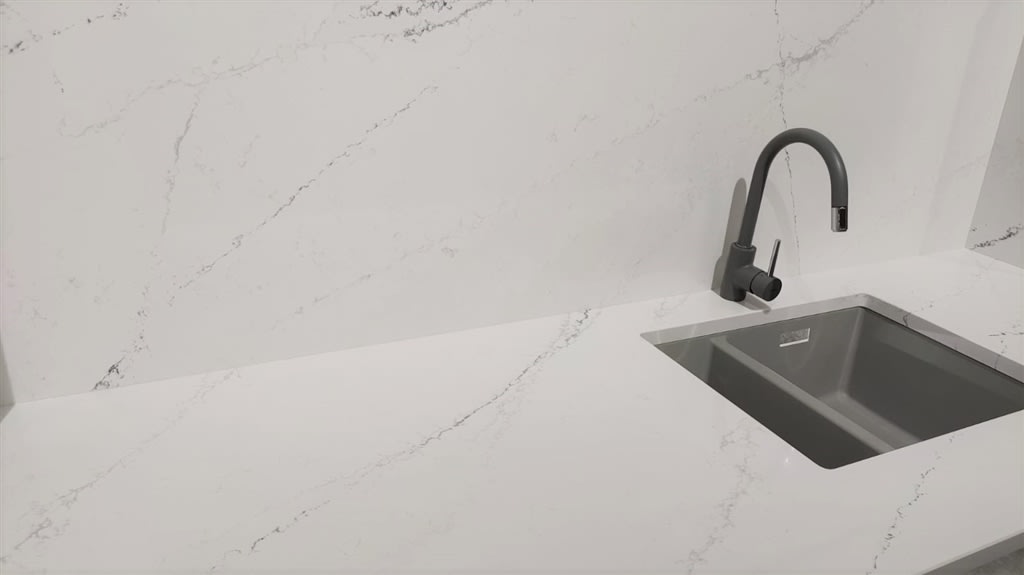 Ethereal Noctis Kitchen Worktop Silestone Project Marble