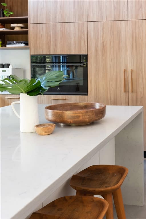Bluffs Kitchen Worktop Caesarstone Project Marble