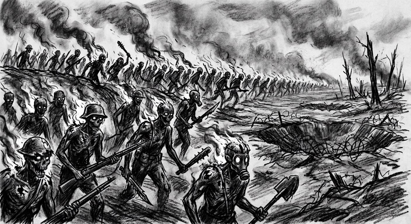 The Hellbow Legion advancing across the Thracian Plain