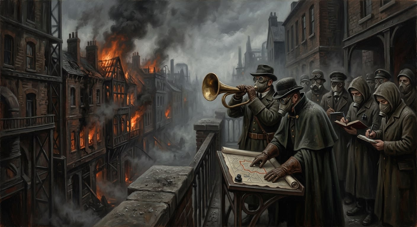The Scour — The Scour, rendered as oil-painting.
