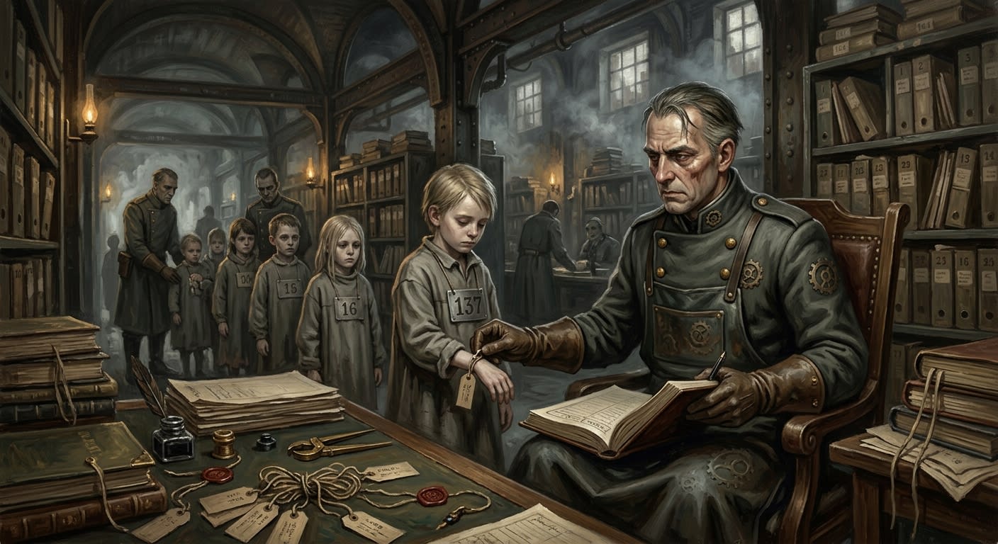 Orphanage Registrar — Orphanage Registrar, rendered as oil-painting.