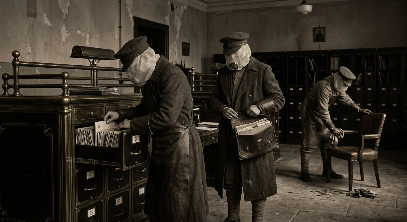 The Custodians — On the Gauze, rendered as photograph.