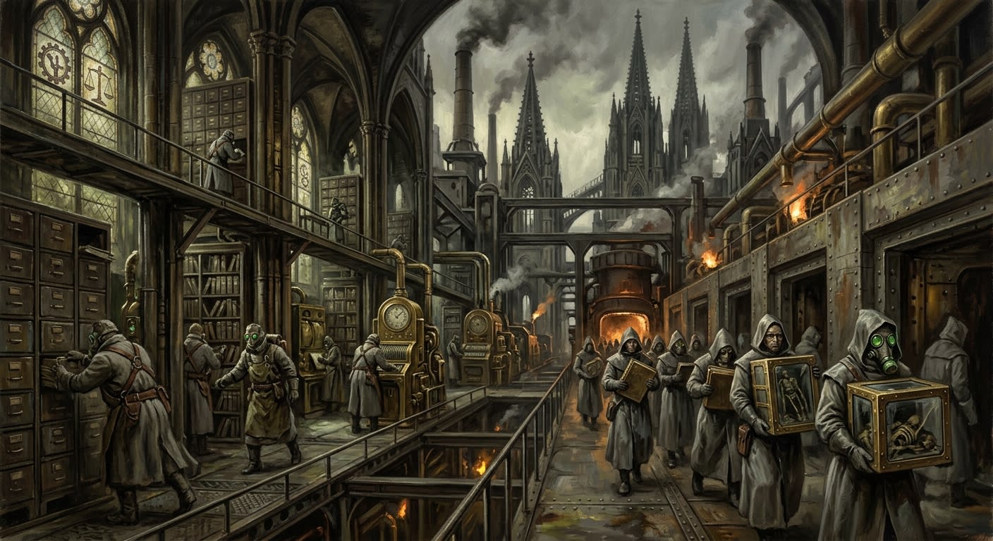 Cologne — Cologne, rendered as oil-painting.