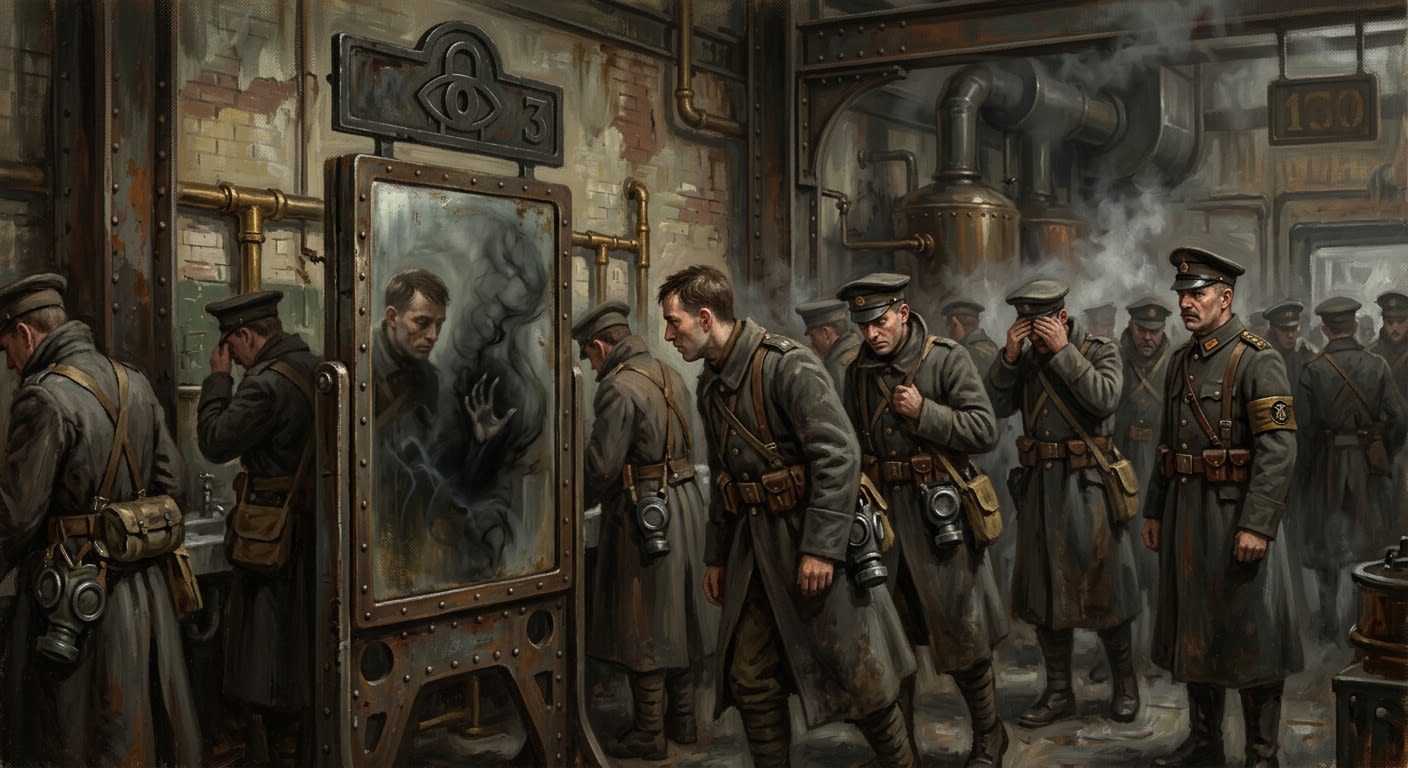 Mirror Discipline — Mirror Discipline, rendered as oil-painting.
