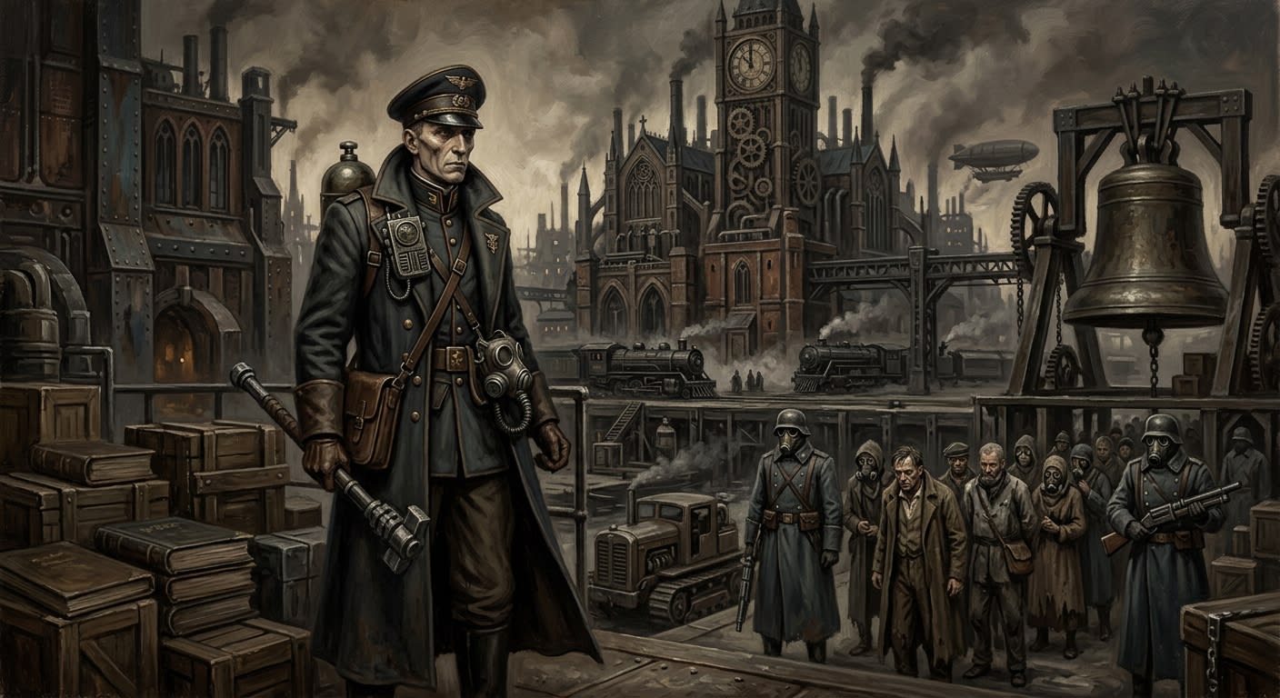 Inquisitor-Regent Veyl Hark — Inquisitor-Regent Veyl Hark, rendered as oil-painting.