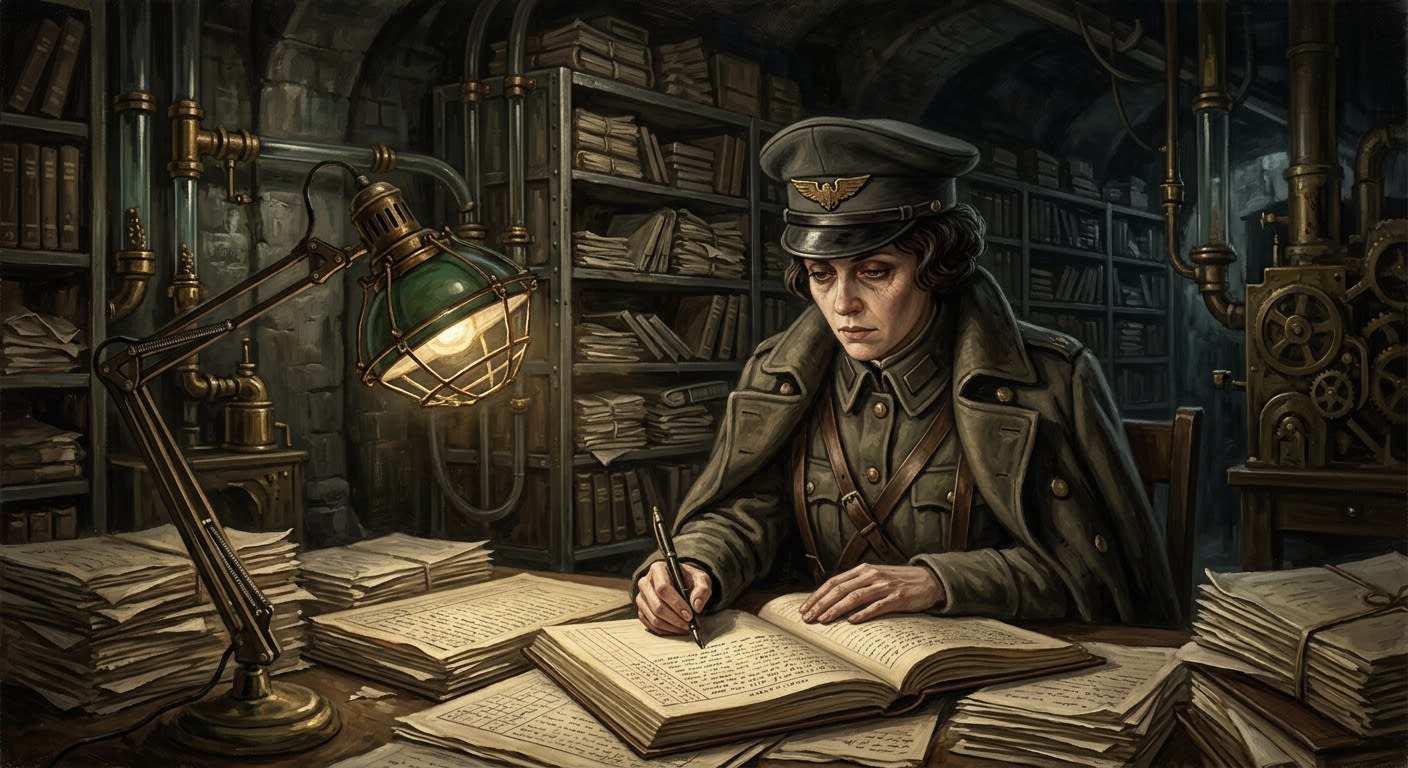 Sub-Archon Provisional Yvette Langres — Sub-Archon Provisional Yvette Langres, rendered as oil-painting.