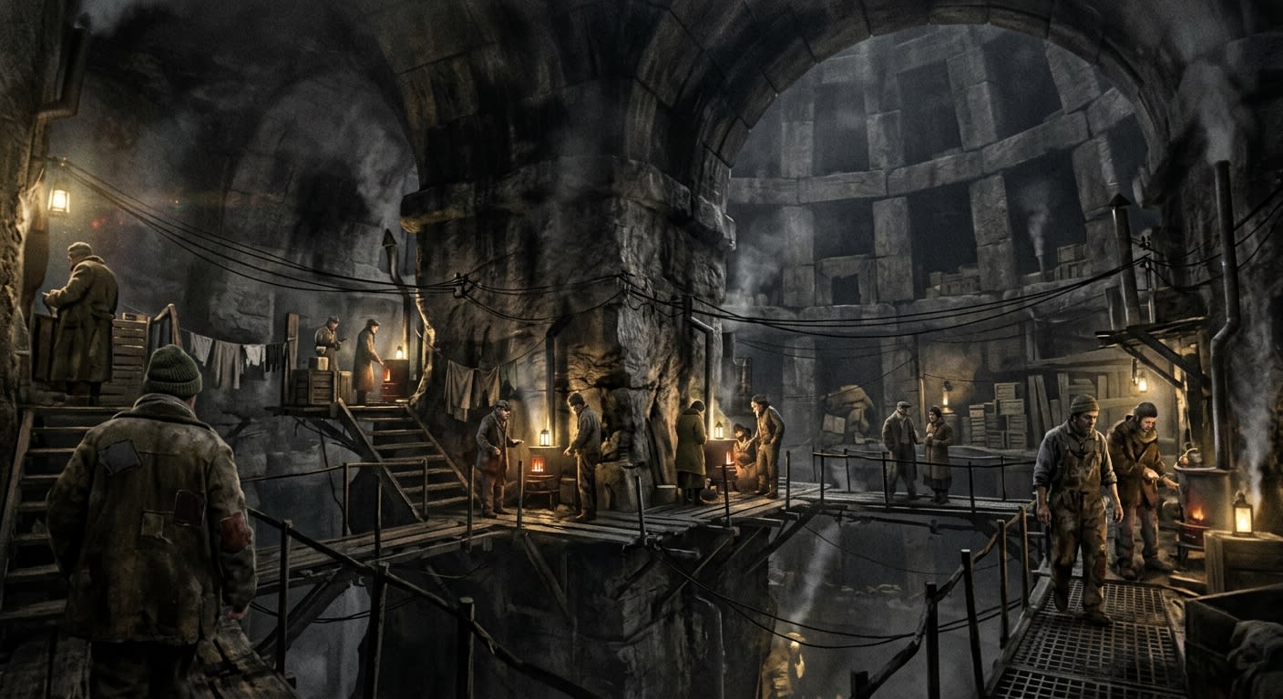 The Constantinople Warrens — On How Stone Became Shelter, rendered as photograph.
