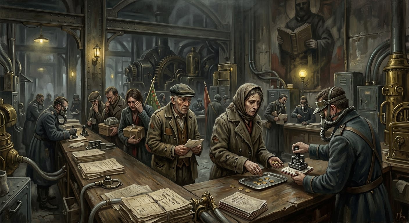 Charter of Prescribed Observance — Charter of Prescribed Observance, rendered as oil-painting.