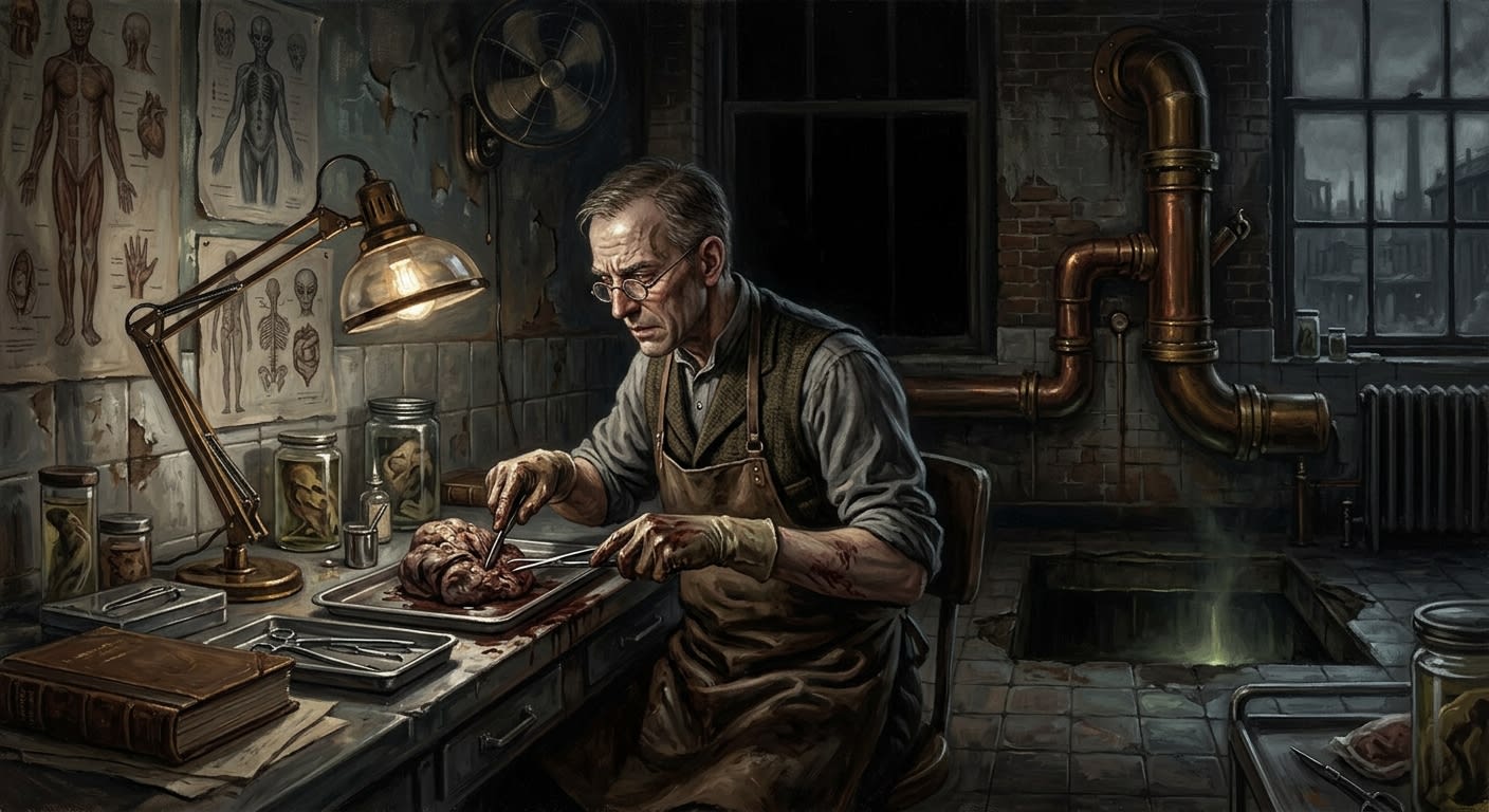 Doctor Trenn — Doctor Trenn, rendered as oil-painting.