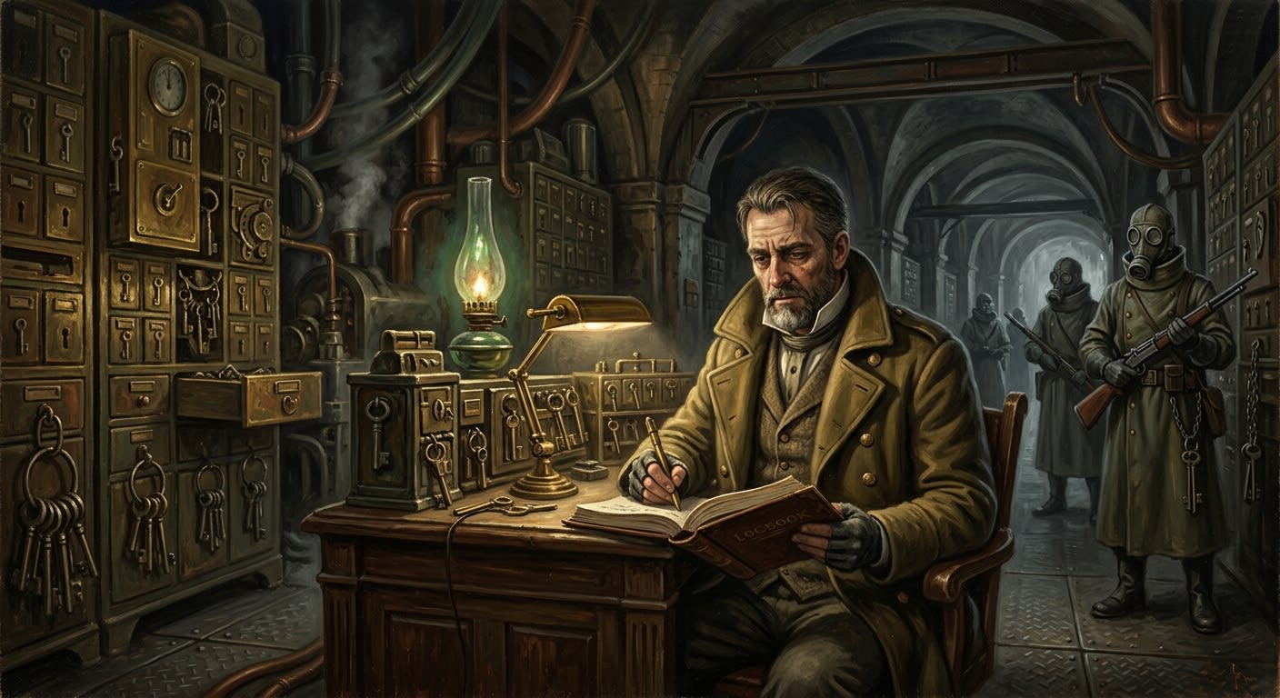 Inspector Joris Venne — Inspector Joris Venne, rendered as oil-painting.
