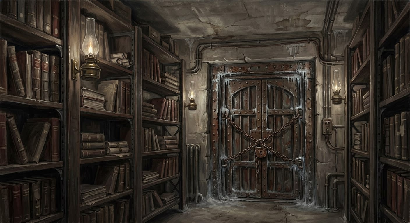 Vault Seven — Vault Seven, rendered as oil-painting.