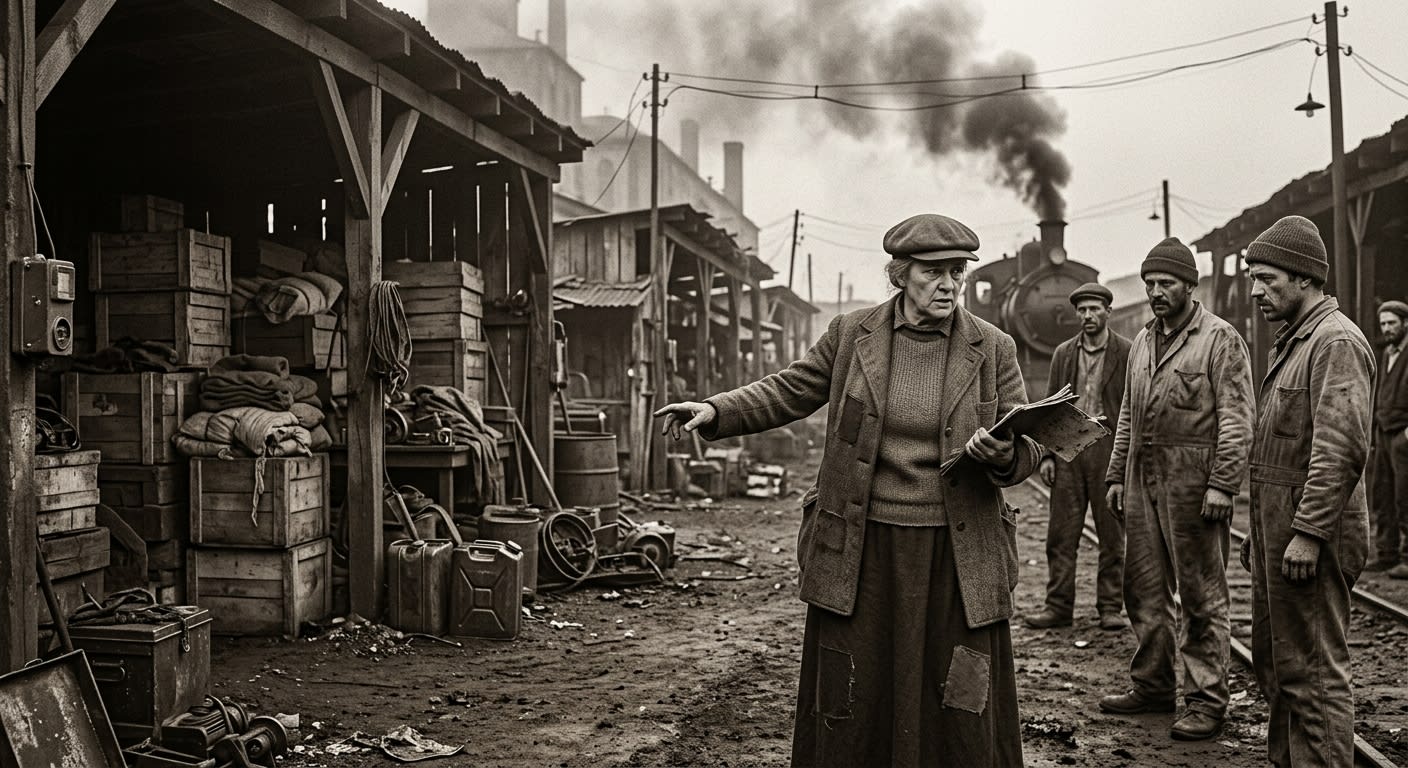 Aunt Velka — On the Sheds and Their Arithmetic, rendered as photograph.