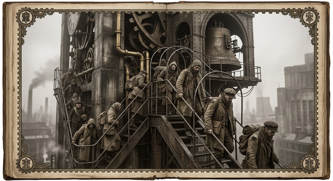 Bell of Names — On the Ladder of Cost, rendered as photograph.