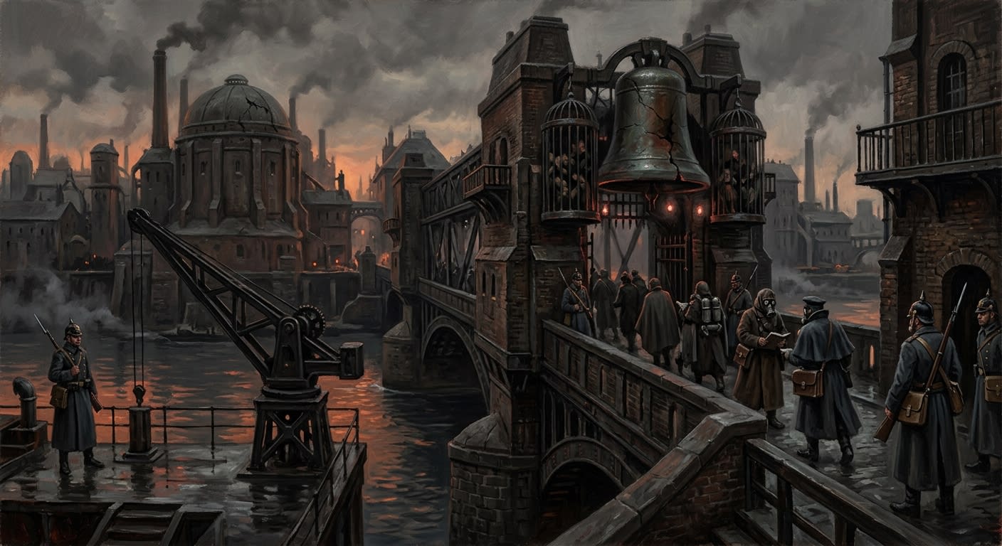 Mainz — Mainz, rendered as oil-painting.