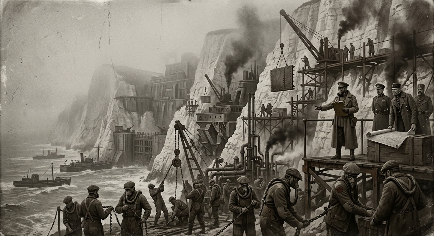 Calais — On the Founding and the Great Breach, rendered as photograph.