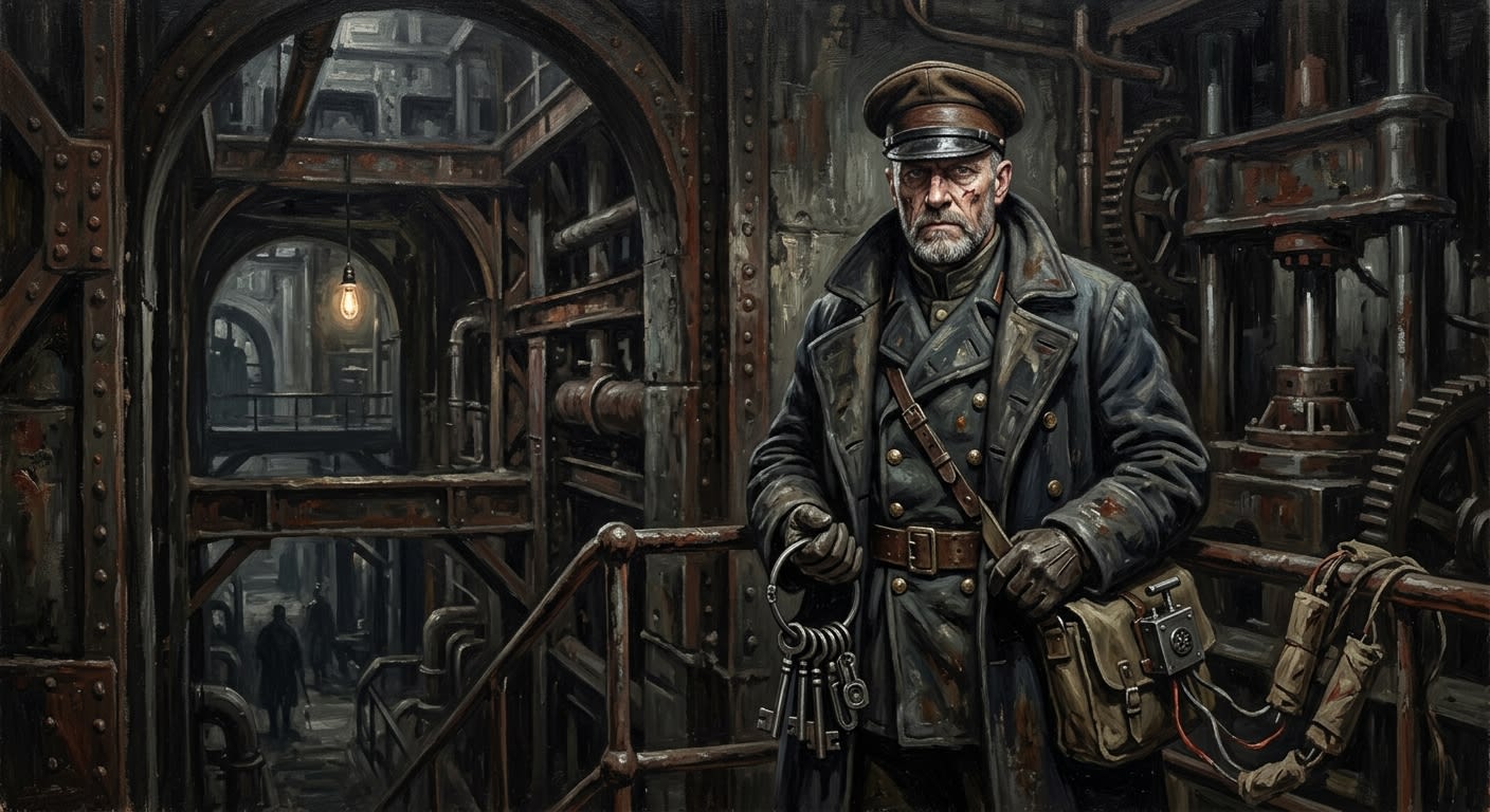 Commandant Hadrik Sorn — Commandant Hadrik Sorn, rendered as oil-painting.