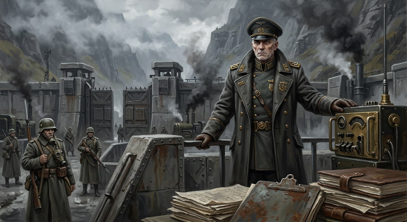 Legate-Inspector Theron Vast — Legate-Inspector Theron Vast, rendered as oil-painting.
