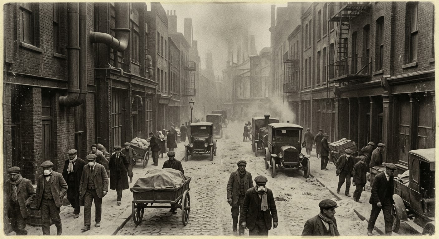 The Ash-Rain of Zaragoza — On the Bombardment, rendered as photograph.
