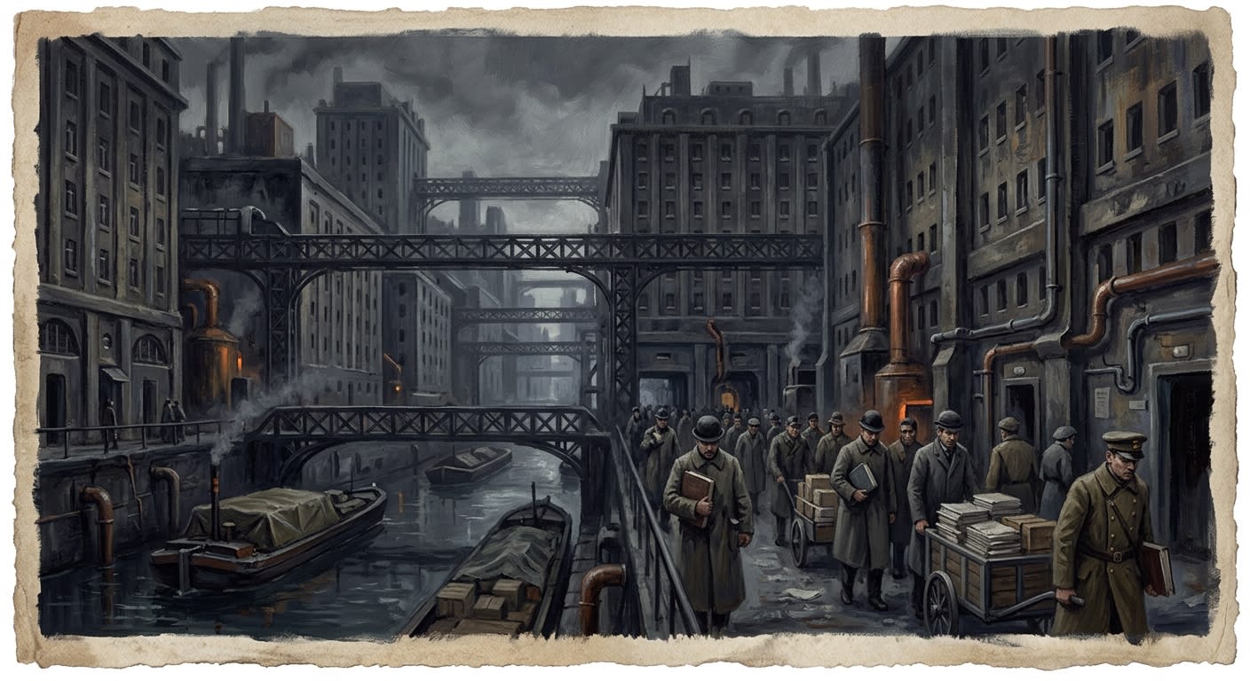 Metz — Metz, rendered as oil-painting.