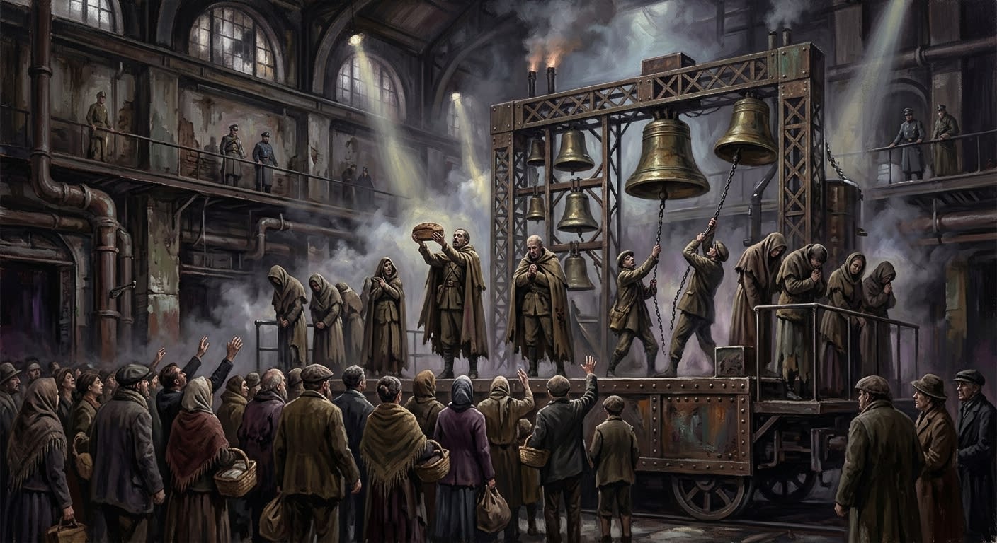 The Theatres — The Theatres, rendered as oil-painting.