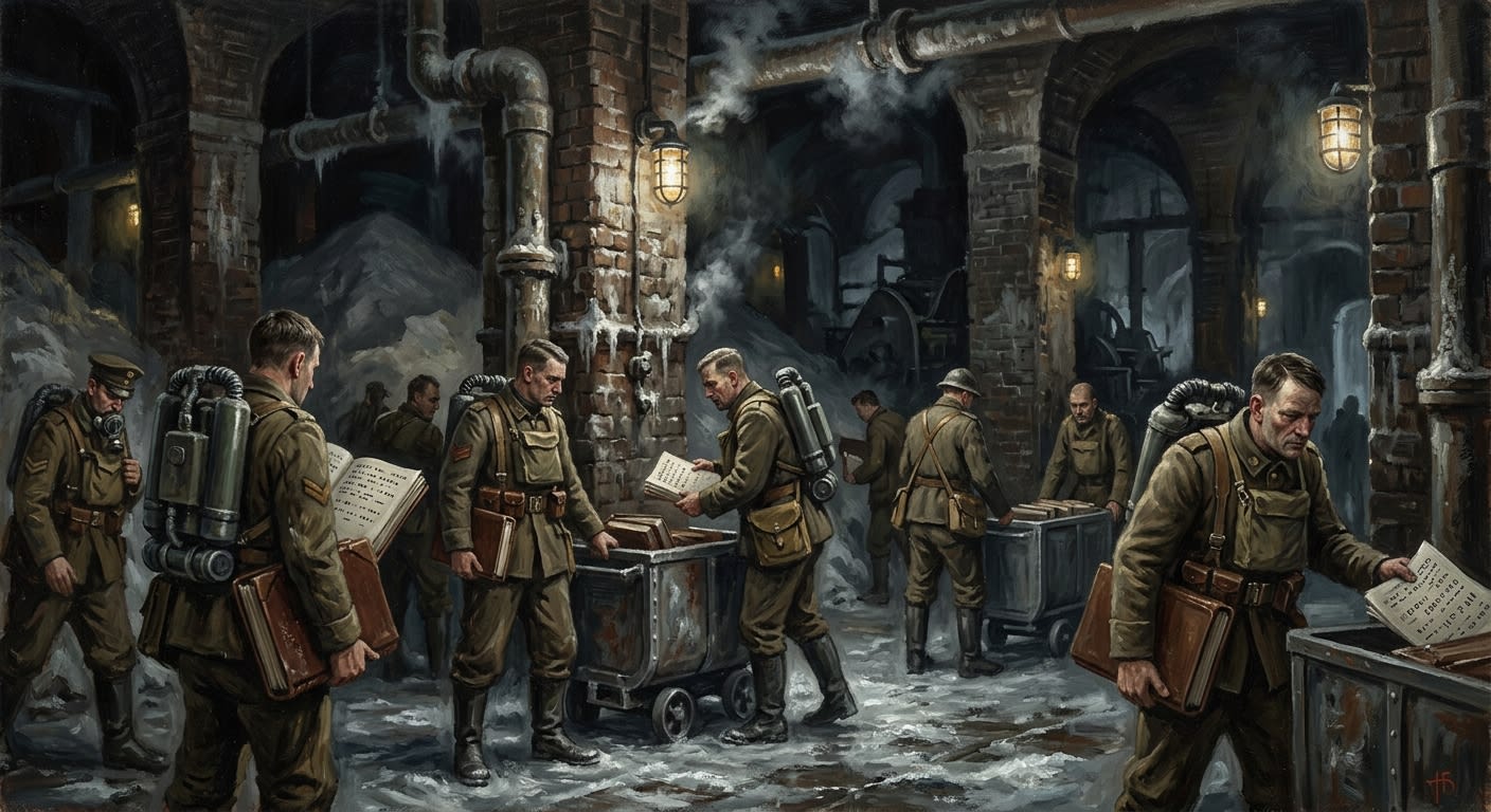 Salters' Compact, Lübeck — Salters' Compact, Lübeck, rendered as oil-painting.