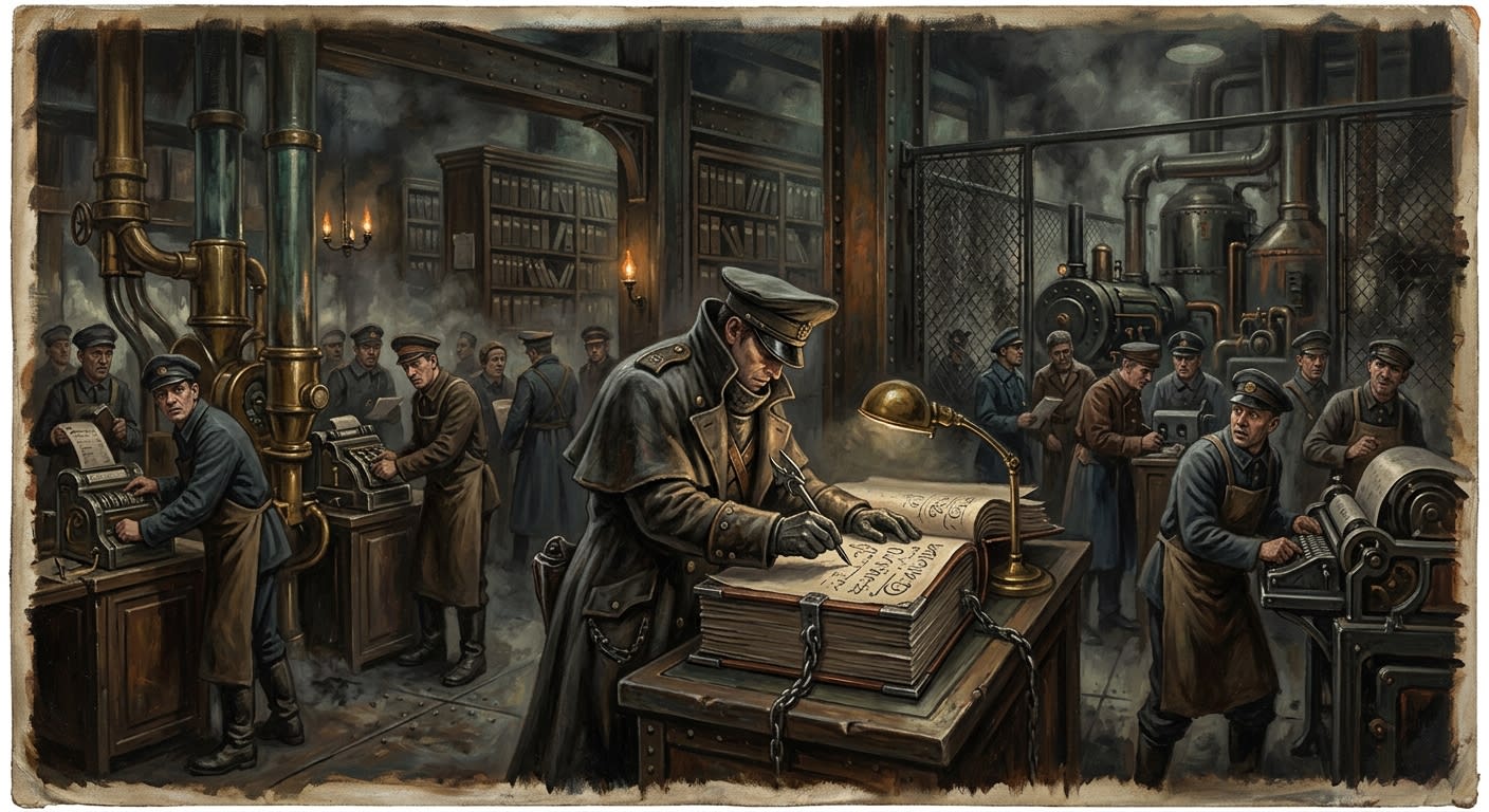 Incident of A.S. 187 — Incident of A.S. 187, rendered as oil-painting.