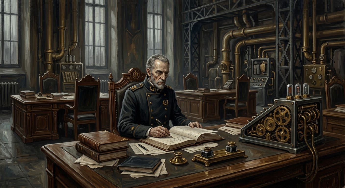 Hierarch of Vigilance — Hierarch of Vigilance, rendered as oil-painting.