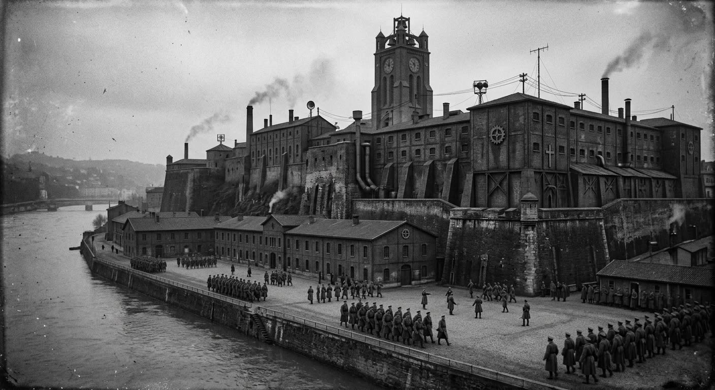 Citadel of Lyon — On the Old Stone and the New Purpose, rendered as photograph.