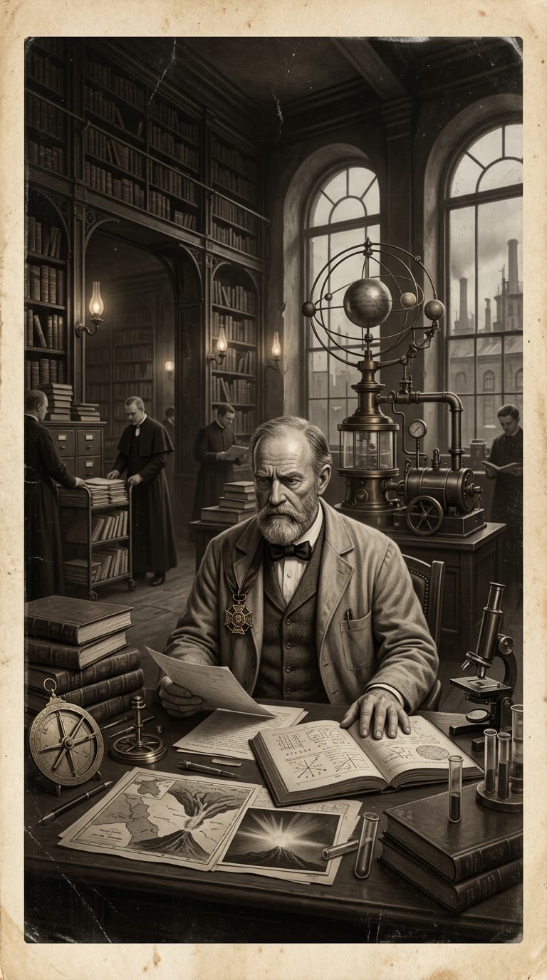 Professor Gérard Molyneaux — On the Academy and Its Appetite for Explanation, rendered as photograph.