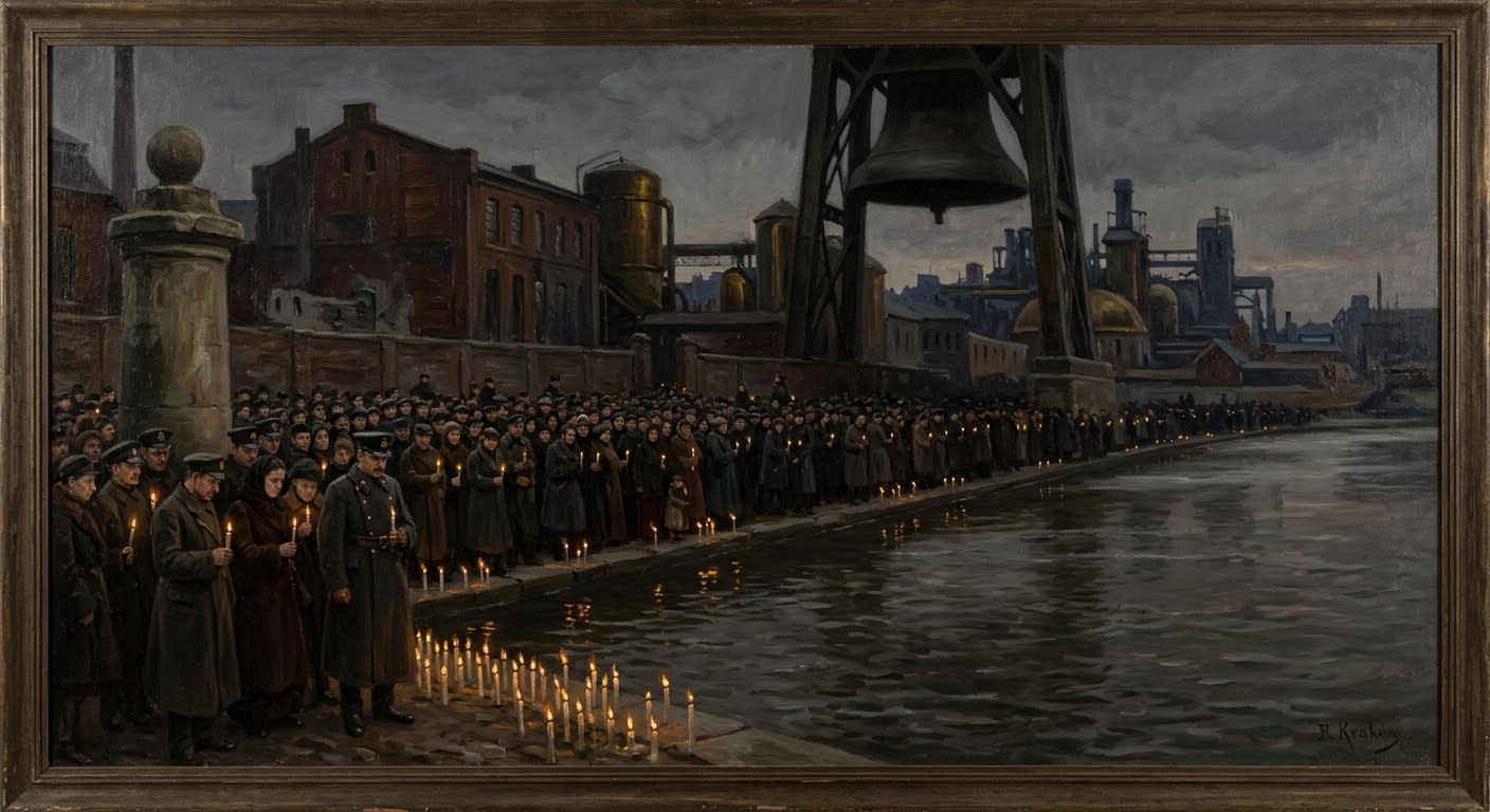 Vigil of the Drowned Priests — Vigil of the Drowned Priests, rendered as oil-painting.