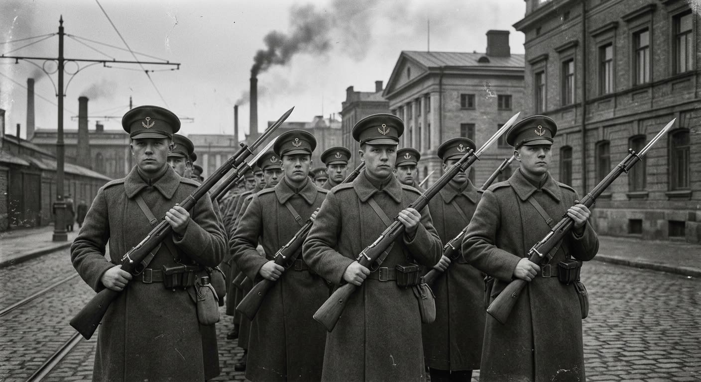 The Covenant Military — On Origins in the Ruin of Amateur Violence, rendered as photograph.