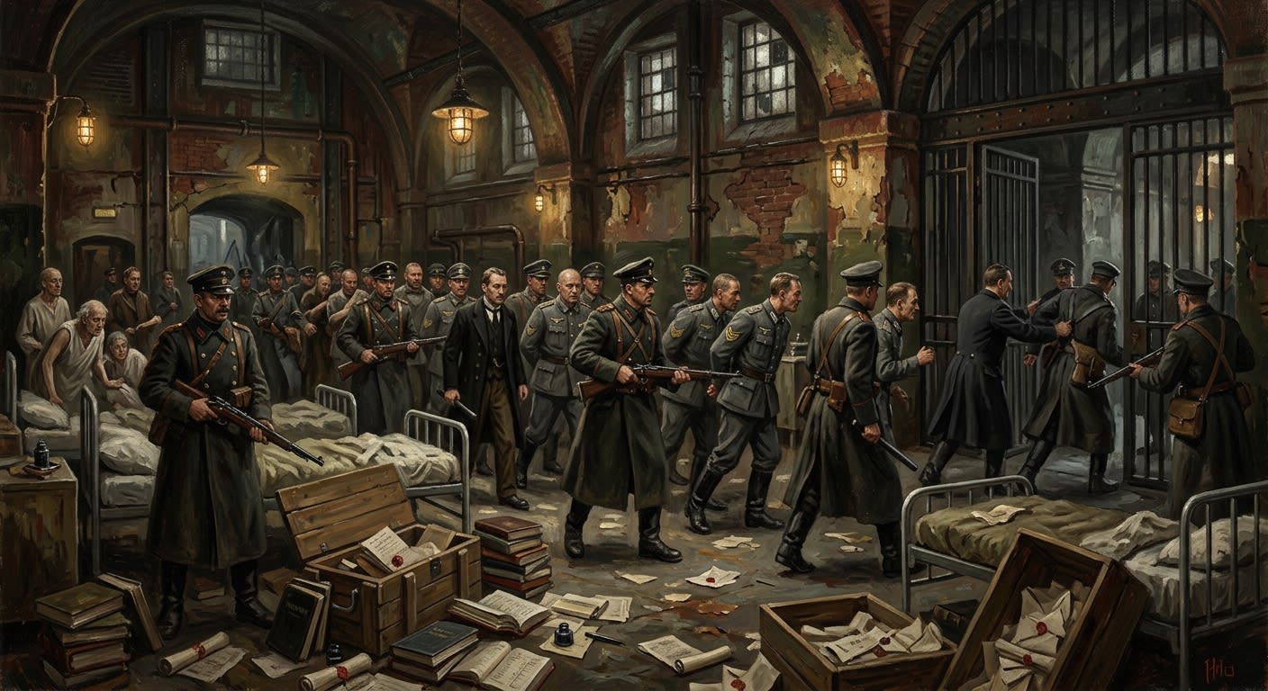 Mercy Ward Purge of A.S. 134 — Mercy Ward Purge of A.S. 134, rendered as oil-painting.