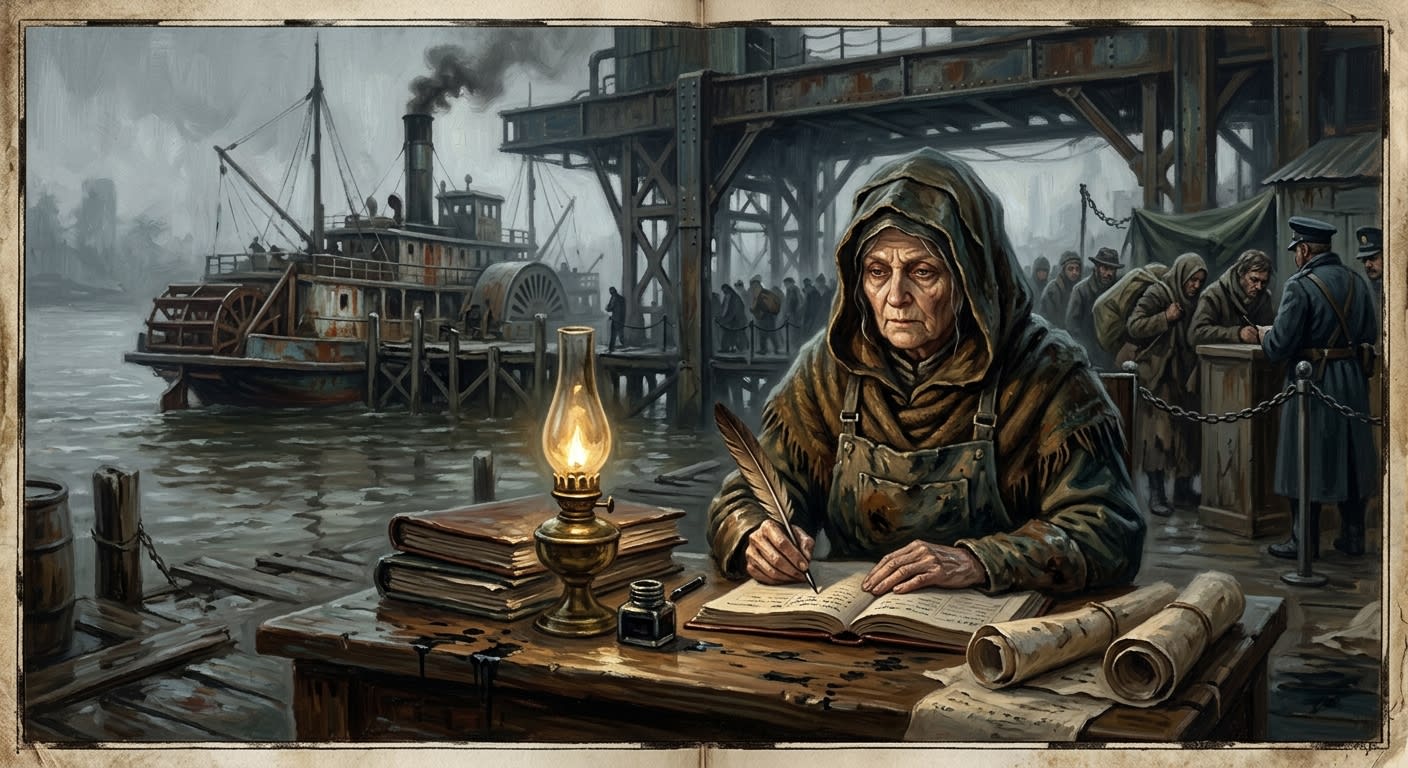 Mother Vellum-of-the-Reed — Mother Vellum-of-the-Reed, rendered as oil-painting.