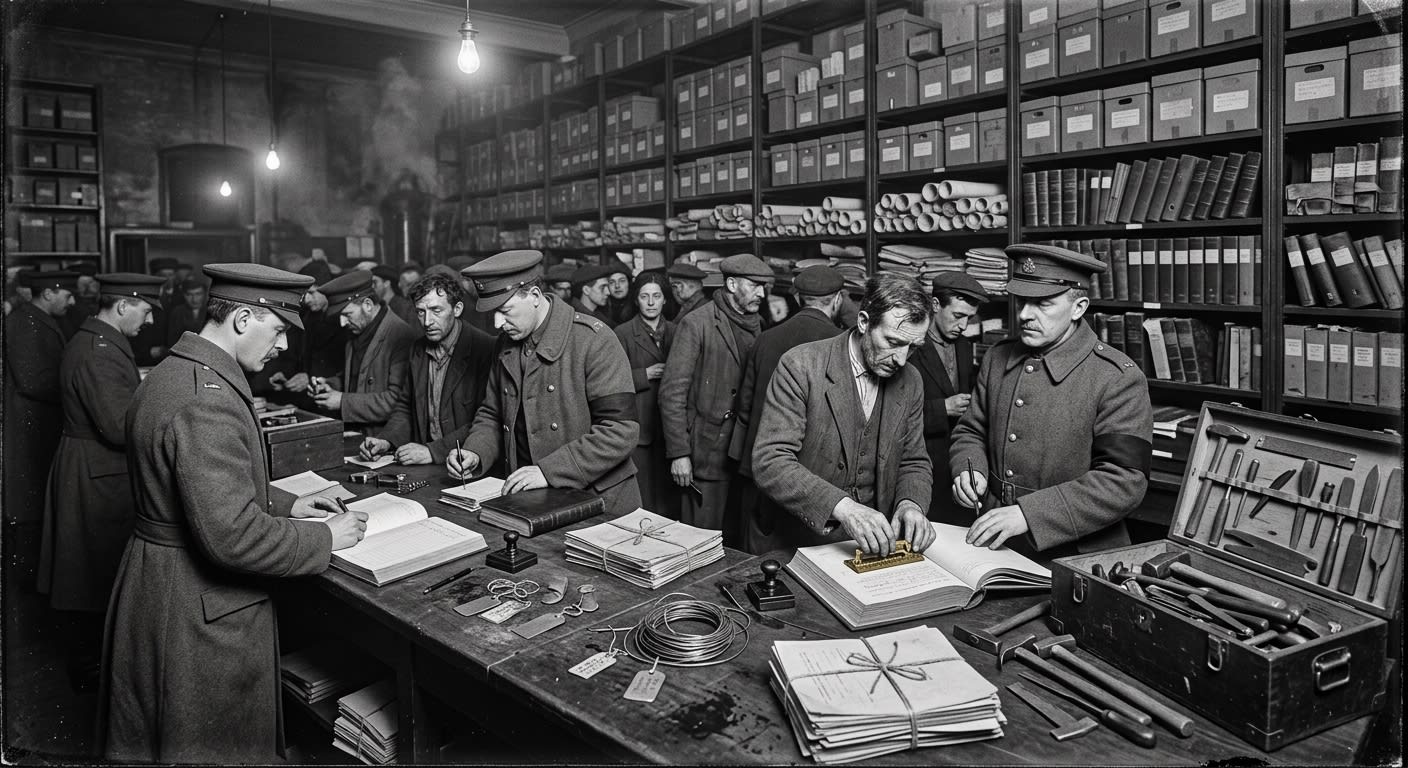 The Knotwright Registry — On the Pogroms That Founded It, rendered as photograph.