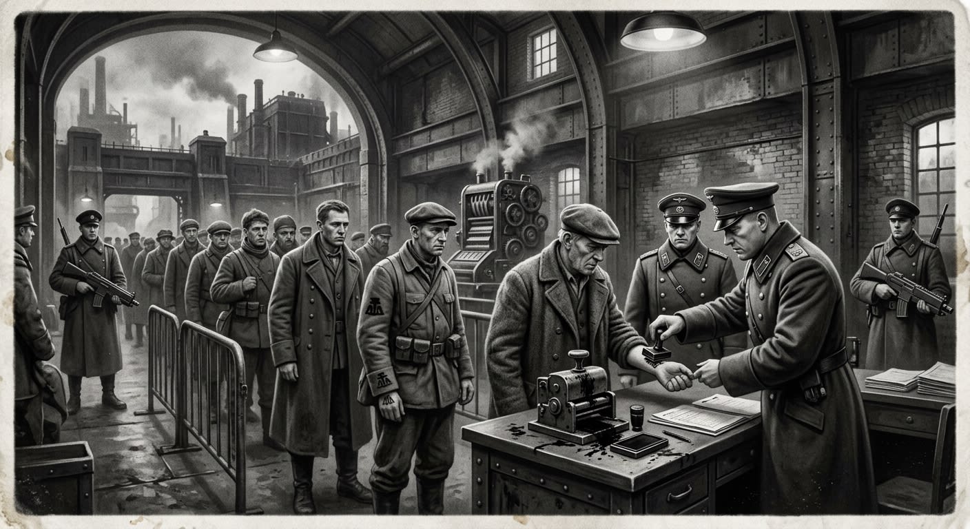 The Compulsory Marking Decree — On the Paper Plague at Przemyśl, rendered as photograph.