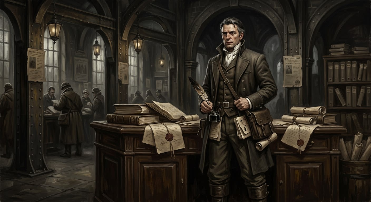 Marrow-Quill of Cologne — Marrow-Quill of Cologne, rendered as oil-painting.