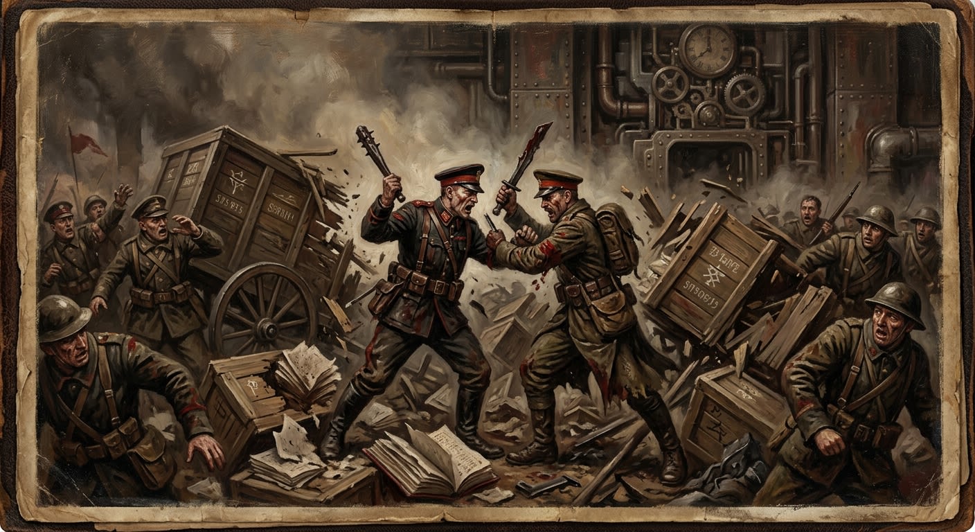 Duel of Broken Seals — Duel of Broken Seals, rendered as oil-painting.