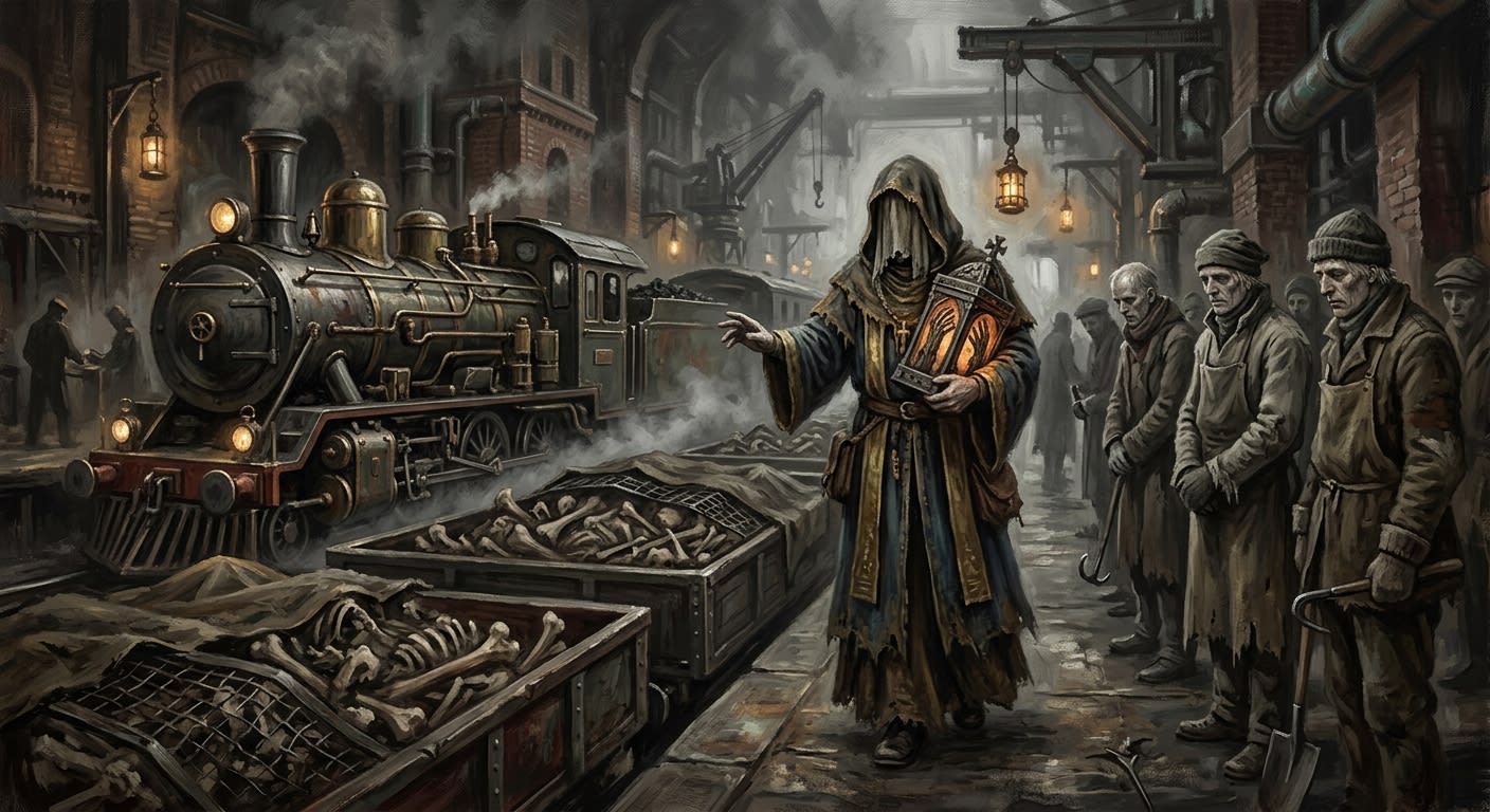 Marrow-Saint Elen — Marrow-Saint Elen, rendered as oil-painting.