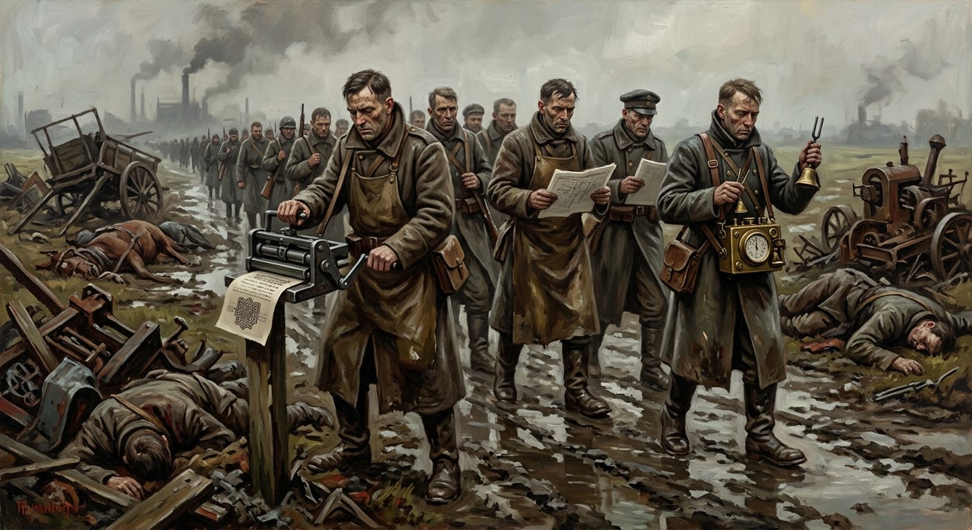 Cadence Purists — Cadence Purists, rendered as oil-painting.