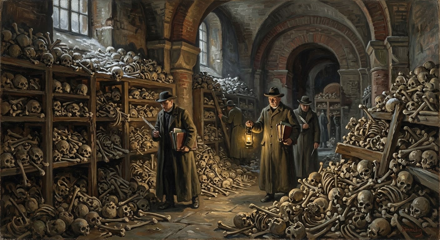 Ossuary Overflow Winters — Ossuary Overflow Winters, rendered as oil-painting.