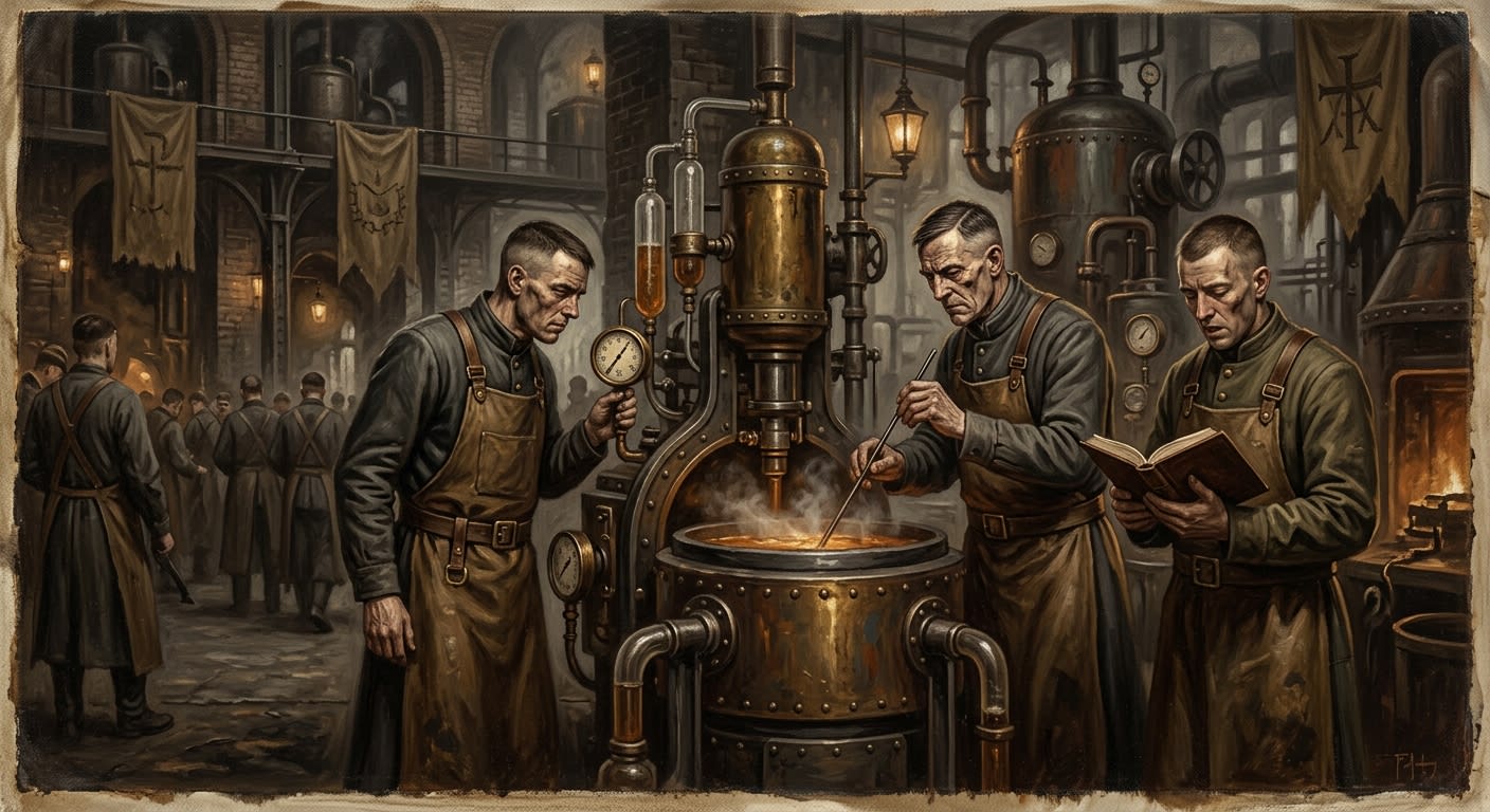 Purity Melters — Purity Melters, rendered as oil-painting.
