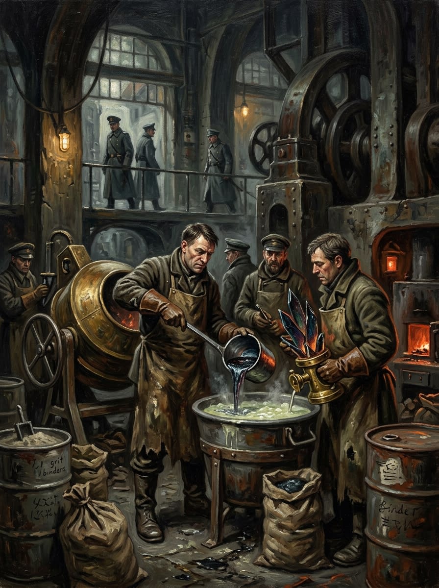 Additive Heretics — Additive Heretics, rendered as oil-painting.