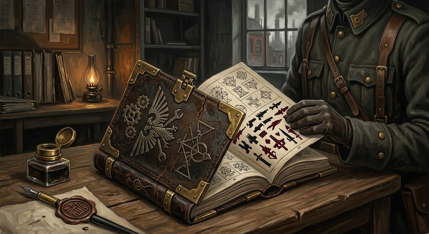 Codex of Permitted Symbols — Codex of Permitted Symbols, rendered as oil-painting.