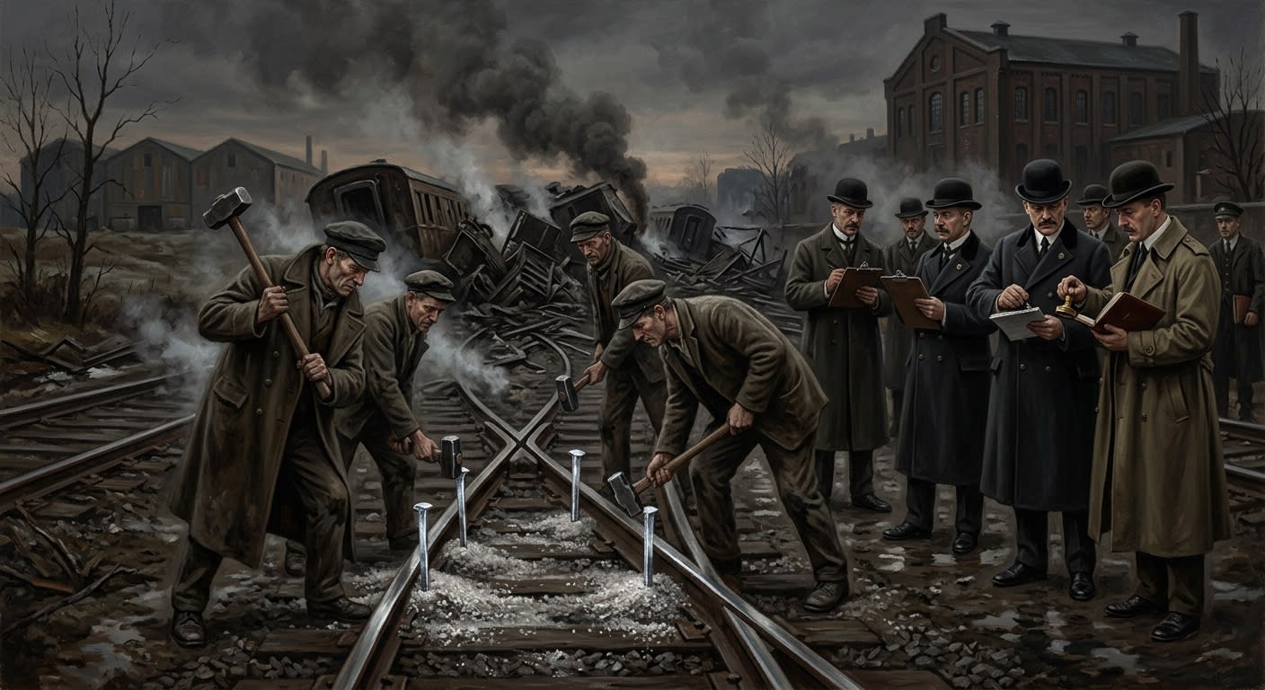 Devil's Joint Incident A.S. 147 — Devil's Joint Incident A.S. 147, rendered as oil-painting.