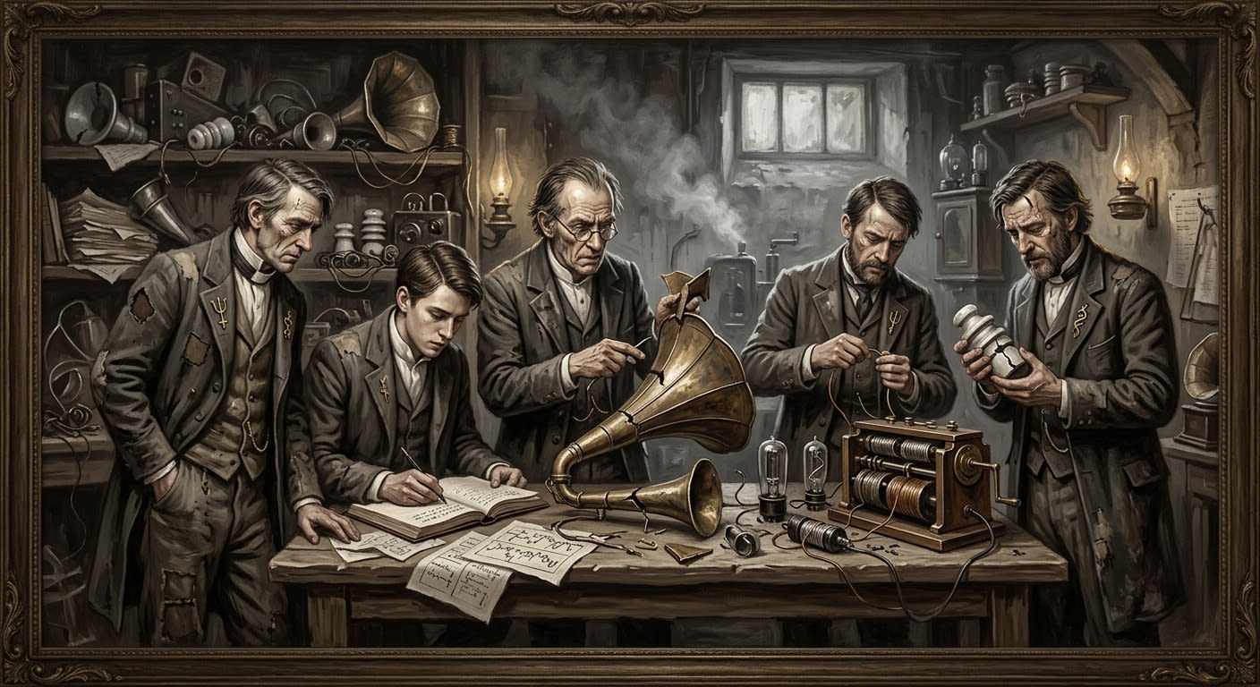 Signal Methodists — Signal Methodists, rendered as oil-painting.