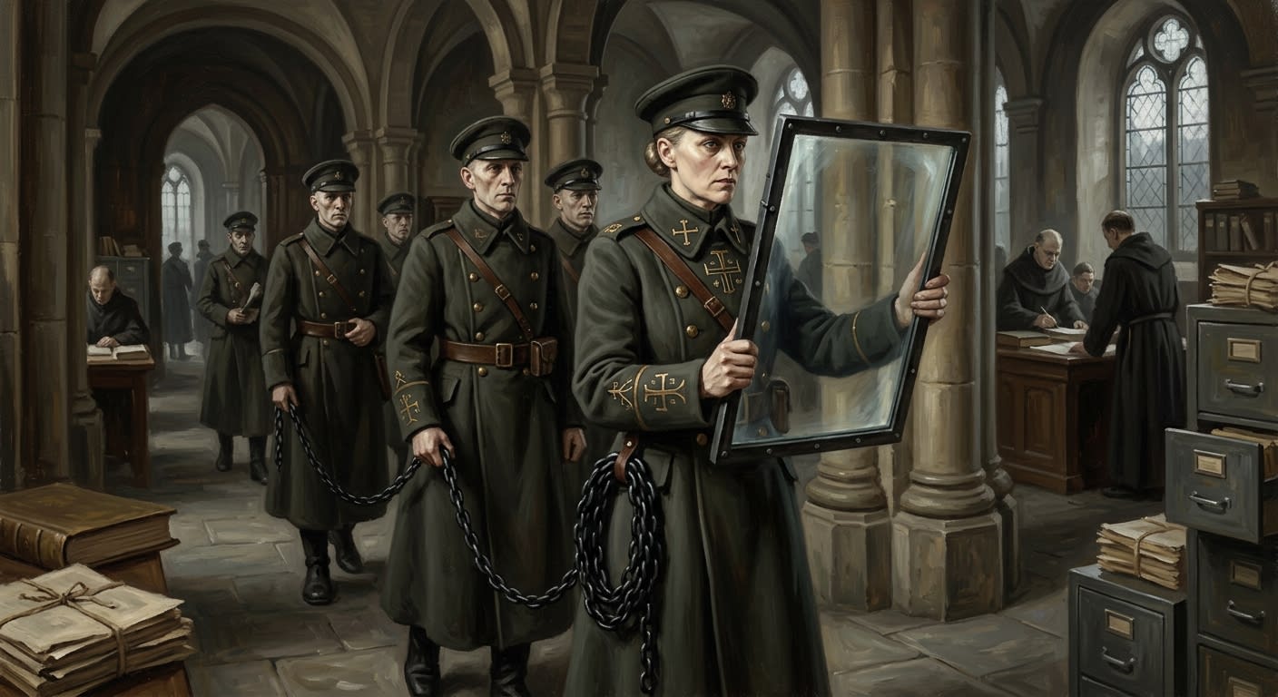 Glass-Canons — Glass-Canons, rendered as oil-painting.